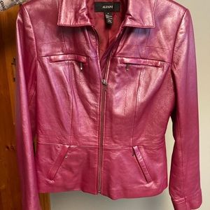 Womens leather jacket